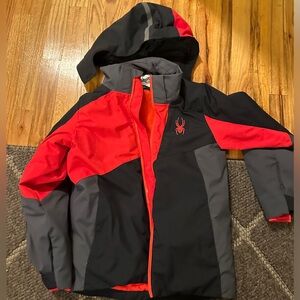 Kids spider ski jacket